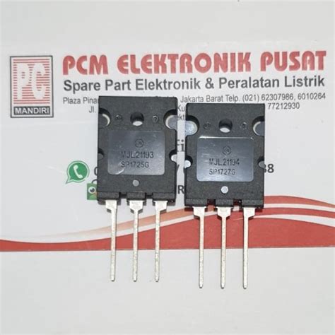 Jual Transistor Power Ori Original MJL21193 MJL21194 MJL 21193 21194