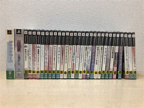 【傷や汚れあり】【中古】：プレステ2 Ps2ソフト まとめ売り 30本セット 動作未確認 アンジェリーク 緋色の欠片 ビタミン 金色のコルダ