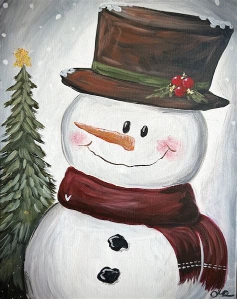 Vintage Snowman | Painted Studios