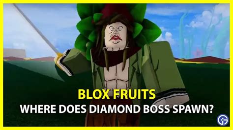 What Is Diamond Boss Spawn Location In Roblox Blox Fruits? - Gamer Tweak