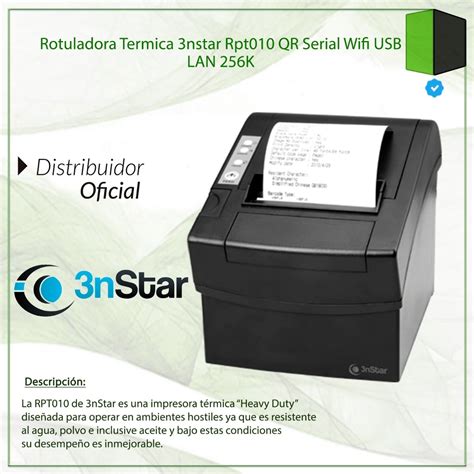 Impresora Termica Directa De Recibos De 80mm RPT010 Bullone Store