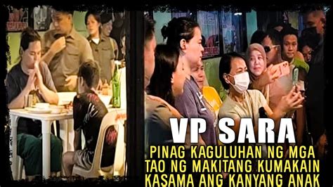 Vp Inday Sara Dinumog At Pinilahan Ng Mga Tao Para Makapag Selfie