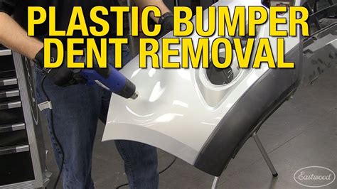 How To Remove A Dent From A Plastic Bumper With The Eastwood Digital