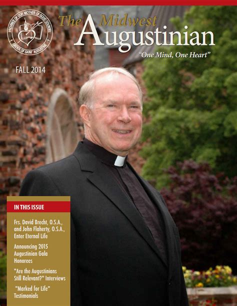 Fall Issue Of The Midwest Augustinian Online — Midwest Augustinians