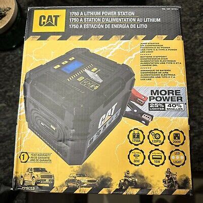 CAT PPSCL3 Cube Lithium 4 In 1 Power Station Portable Jump Starter EBay