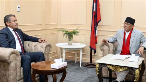 Saudi Ambassador Haimed Pays Courtesy Call On PM Dahal Epardafas