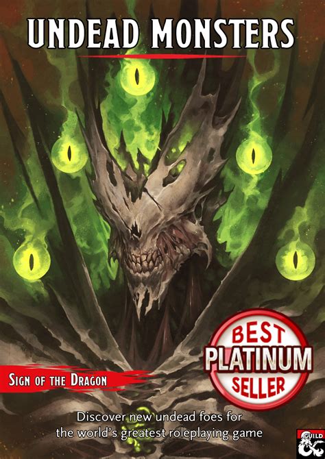 Undead Monster Reached Platinum Best Seller R Dungeons And Dragons