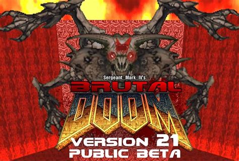 Brutal Doom V21 File Moddb