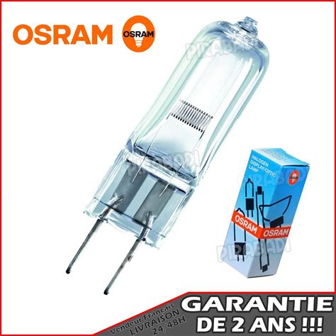 AMPOULE LAMPE HALOGÈNE OSRAM 36V 400W G6 35 64663 HLX 2001 eBay