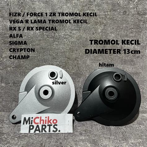 Jual Tutup Tromol Belakang KECIL 135mm Fizr F1zr Force 1 ZR Alfa Sigma