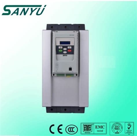 Sanyu New Developed Built In Bypass Motor Soft Starter Sjr