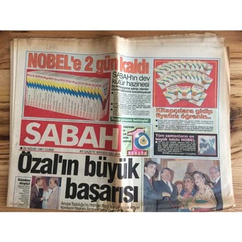 G K E Koleksiyon Sabah Gazetesi Nisan T M Fiyat