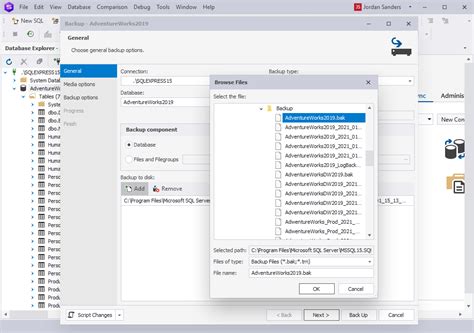 How To Back Up A Sql Server Database To Move It To Another Server