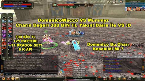 DomenicoWacco VS Mummyz Charın Değeri 300 BİN TL Yakın Daire İle VS D