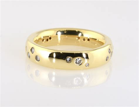 Diamantring K Gelbgold Brillanten Zus Ct Juwelier