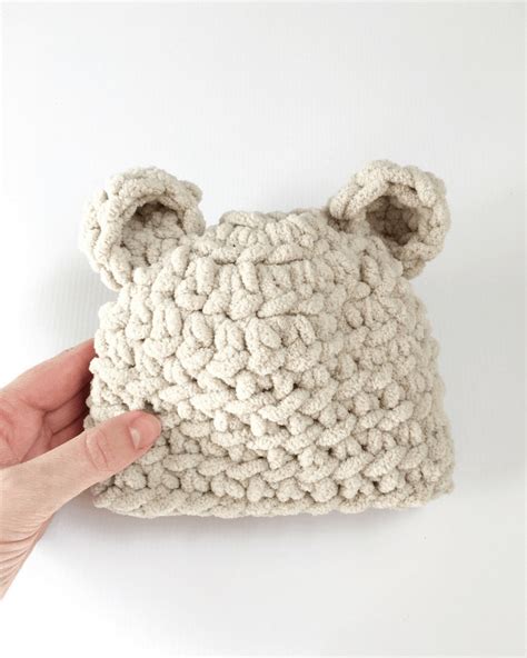 Crochet Bear Hat Pattern Free Amelia S Crochet