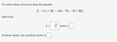 Solved Consider The Line L T 2t−4 5−5t −2t And The Point