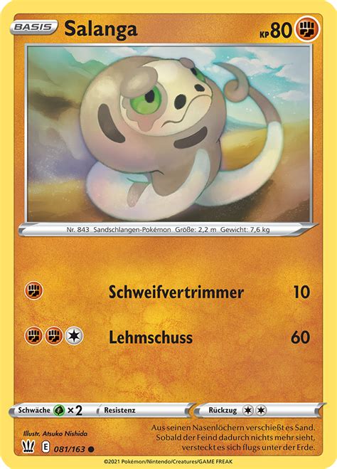 Salanga Wert Bild K Nstler Seltenheit Pokemonkarte De