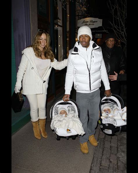 Photo Mariah Carey Nick Cannon Et Leurs B B S Aspen Le