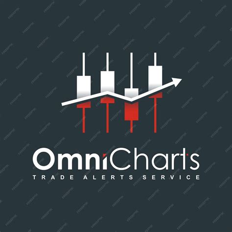 Premium Vector | Candlestick chart logo design vector