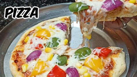 Pizza Recipe Pizza In Kadhai Kadhai Pizza Veg Pizza No