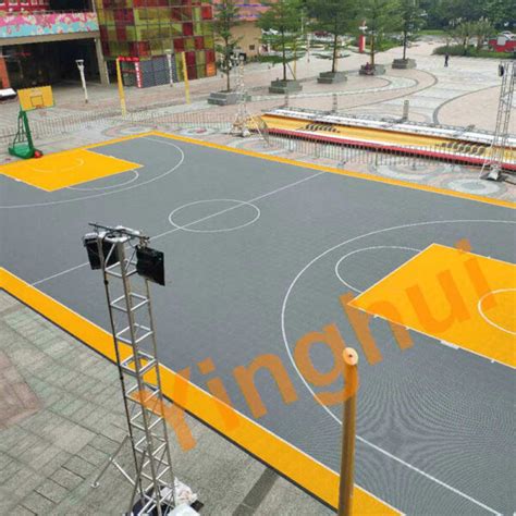 Outdoor Basketball Court