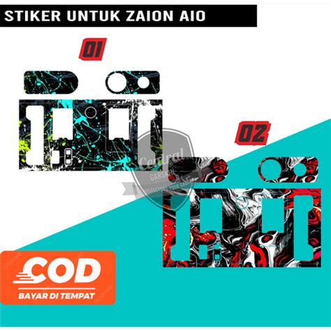 Jual STIKER GARSKIN ZAION AIO Red Resin 01 Kab Bantul Central