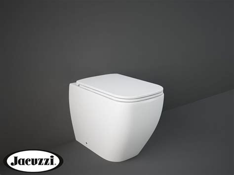 Wc A Terra Jacuzzi Ray Rimless Filomuro Scarico A Parete Pavimento