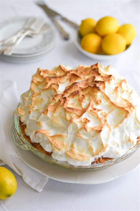 Classic Lemon Meringue Pie A Dash Of Soul