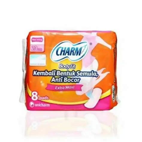 Jual Charm Body Fit Extra Maxi Non Wing Pack Isi 8 Pads Shopee