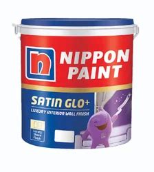 Nippon Paint Satin Glo Plus Interior Wall Emulsion Paint Ltr At Rs