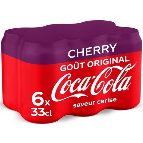 Livraison à domicile Coca Cola Cherry Cerise 6x33cl