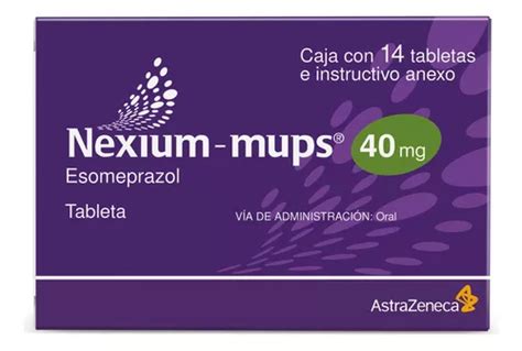 Nexium mups Omeprazol 40 Mg Con 14 Tabletas Meses sin interés