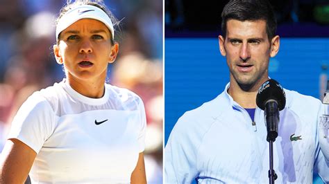 Tennis 2022 Novak Djokovics Shock Move Amid Simona Halep Doping