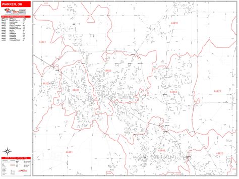 Warren County Ohio Zip Code Map