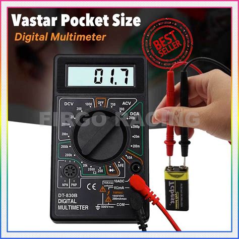 Jual Multimeter Digital Pocket Size Digital Multimeter Dt B