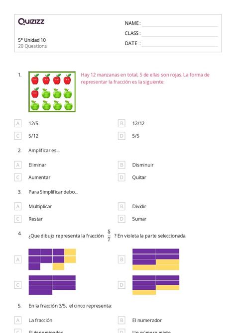 Restar N Meros Mixtos Hojas De Trabajo Para Grado En Quizizz