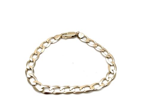 Secondhand Ct Yellow Gold Curb Bracelet At Segal S Jewellers