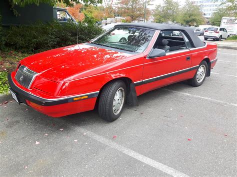 Chrysler Lebaron Turbo Speed Convertible Deadclutch