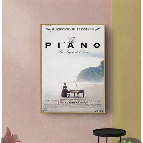 The Piano Movie Poster Vintage Movie Poster Film Print Canvas Wall Art Decor – Cadadesigns