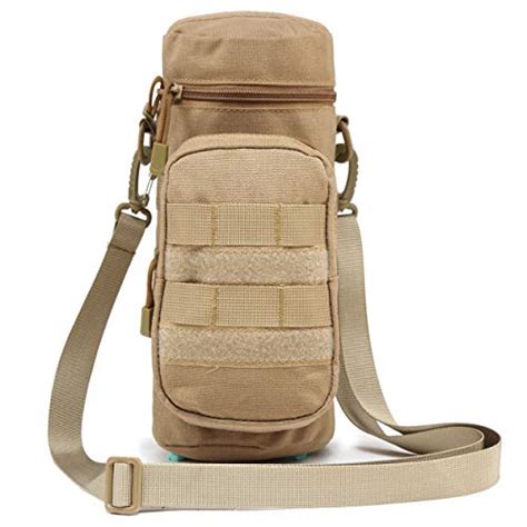 TRIWONDER Tactical MOLLE Water Bottle Pouch H2O Hydration Carrier