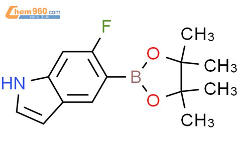 1207623 96 8 6 Fluoro 5 4 4 5 5 Tetramethyl 1 3 2 Dioxaborolan 2 Yl