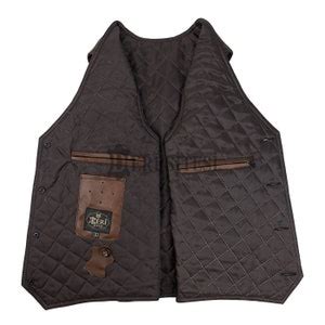 Men S Soft Brown Leather Waistcoat Classic Versatile For Any