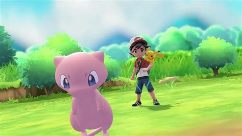 Mew Pokeball Plus Announcement For Pokemon Lets Go Pikachu And Eevee