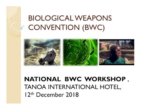 Pdf Presentation Biological Weapons Convention Bwc Fiji File