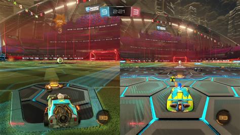 Rocket League Splitscreen Gameplay No Commentary Youtube