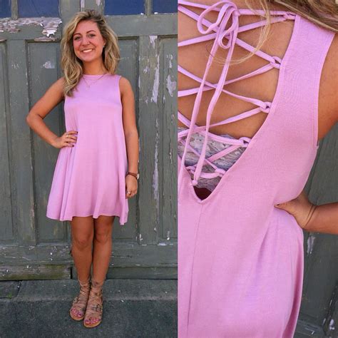 Ladies Heres Another Look At Our Popular Criss Cross Tie Back Dress
