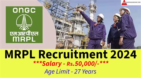 Mrpl Recruitment Notification Out Check Posts And Apply