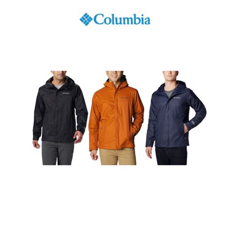 New arrival Columbia แจ็คเก็ตกันฝนผู้ชาย รุ่น M WATERTIGHT™ II JACKET ...