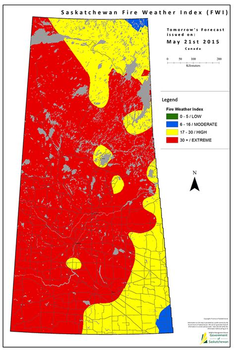 Sask. wildfire threat update - The Western Producer